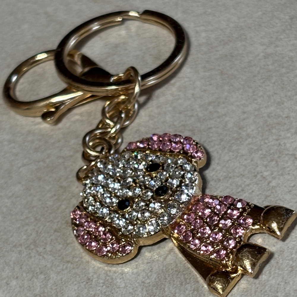 Dog Keychain Bag Charm